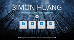 Desktop Screenshot of imsimonhuang.com